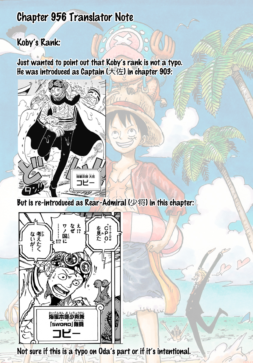 One Piece Chapter 956 20